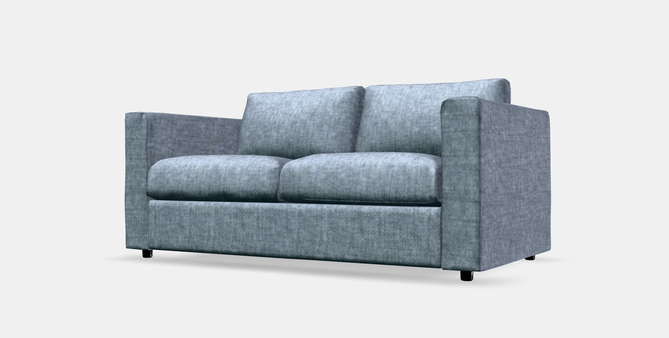 VIMLE 2-seat sofa 5 Low-poly 3D model_12
