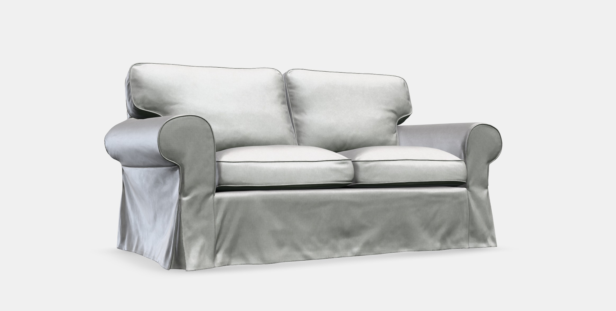 EKTORP 2-seat sofa Low-poly 3D model_8