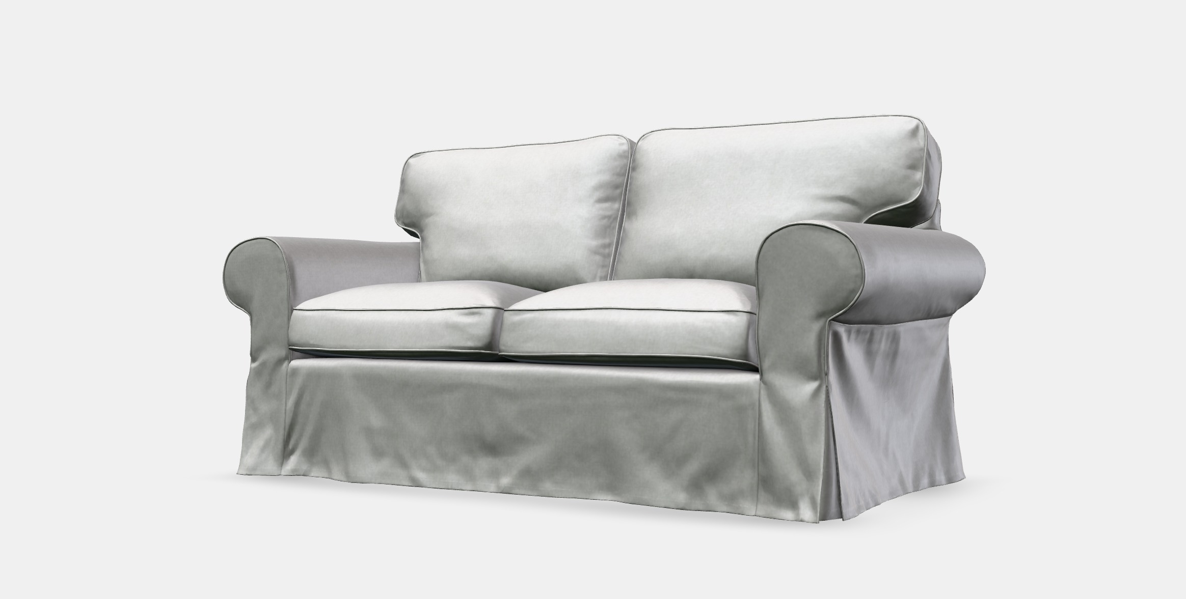 EKTORP 2-seat sofa Low-poly 3D model_13