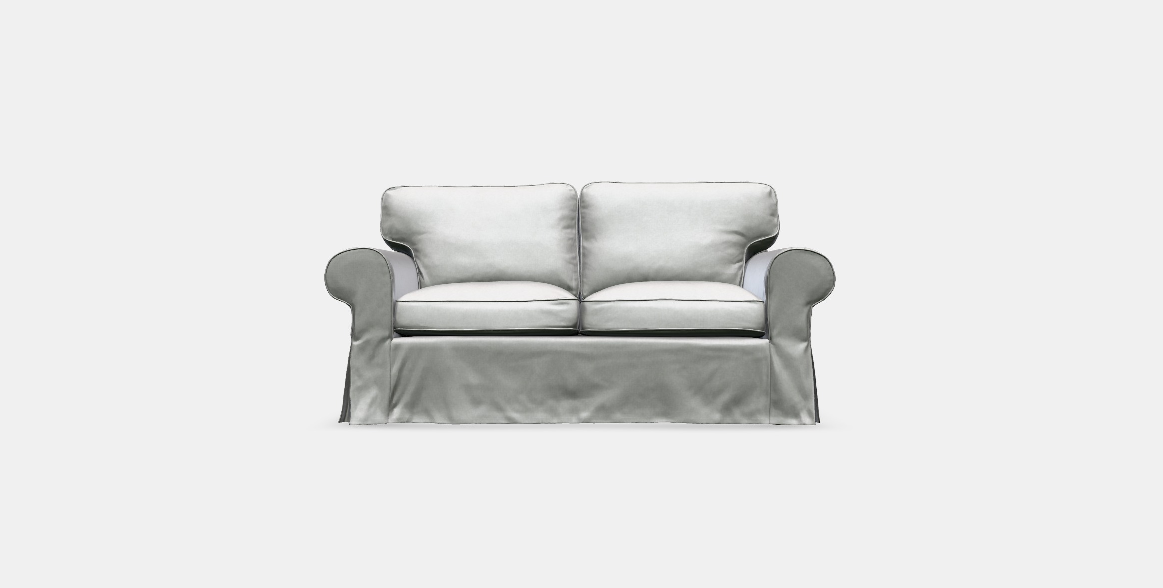 EKTORP 2-seat sofa Low-poly 3D model_7
