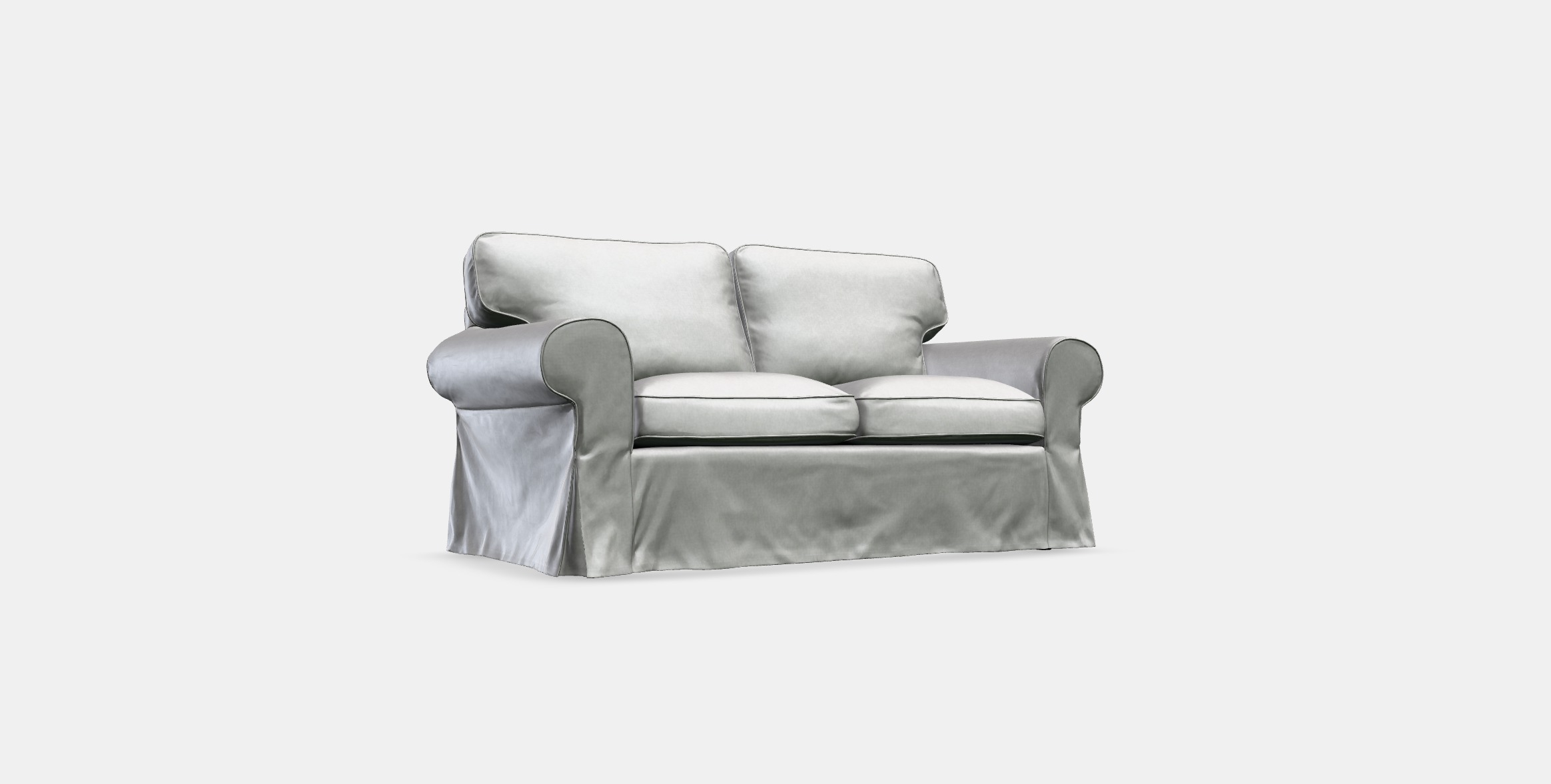 EKTORP 2-seat sofa Low-poly 3D model_3