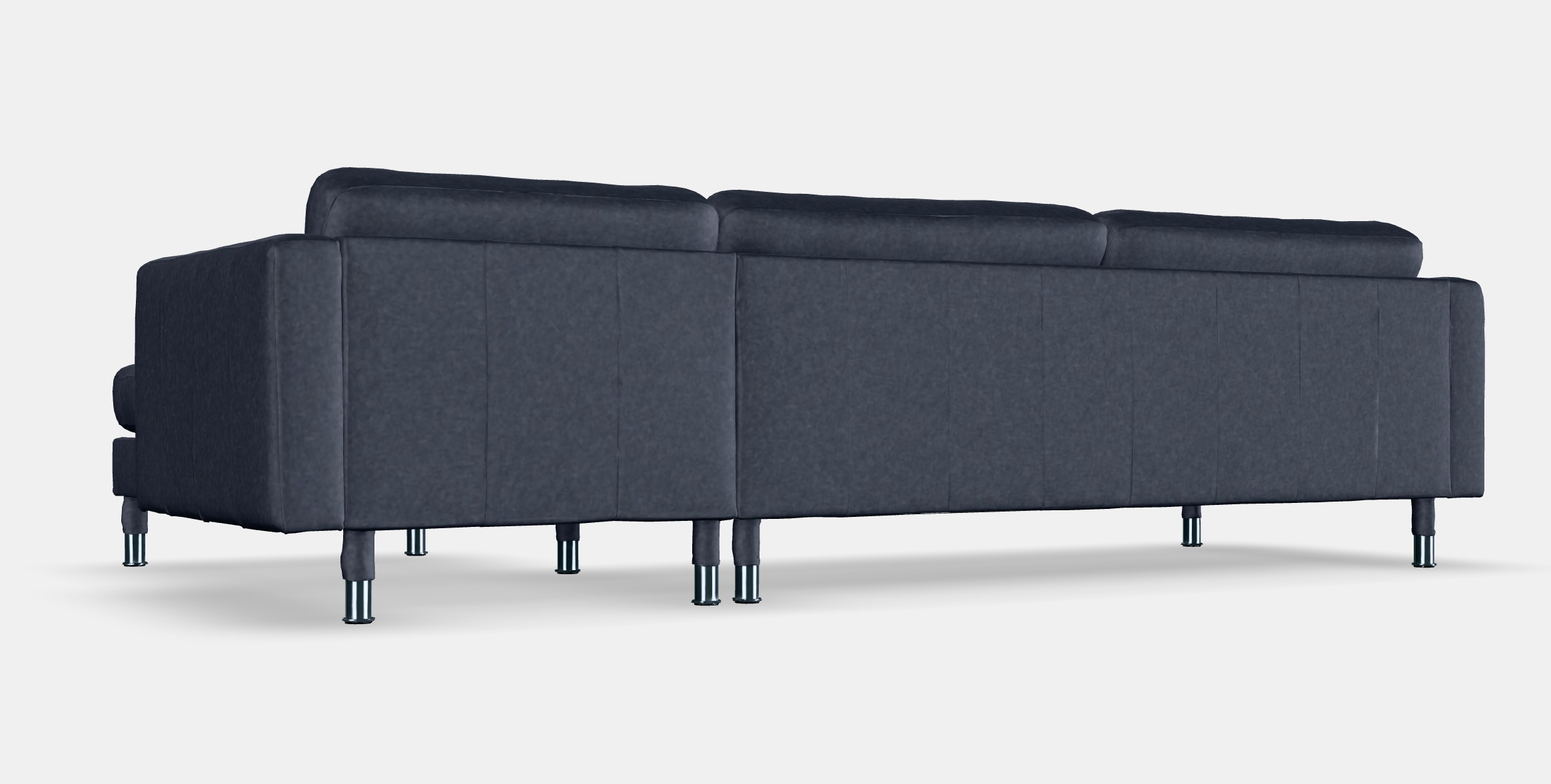 LANDSKRONA 4-seat sofa 5 Low-poly 3D model_4