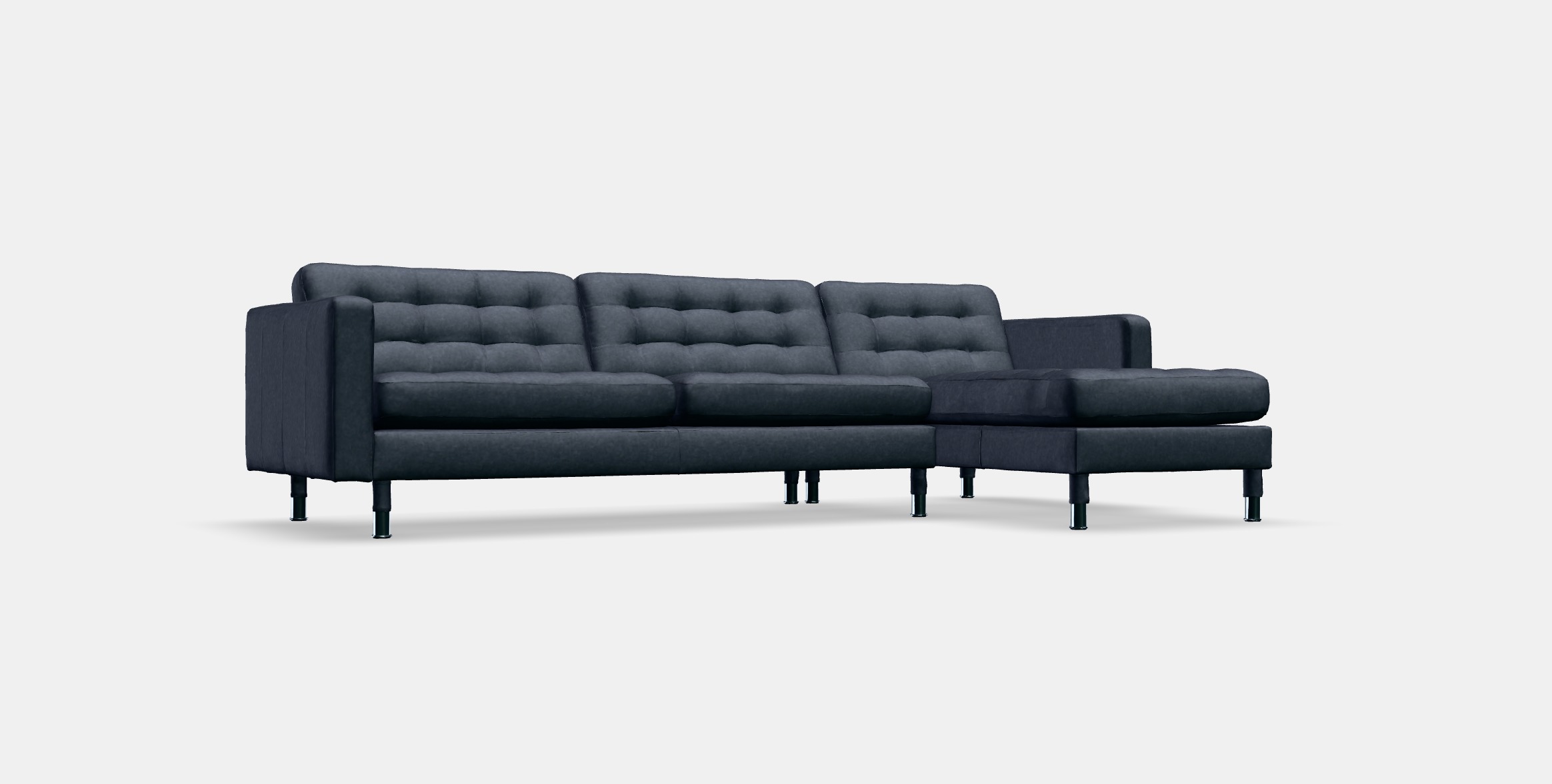LANDSKRONA 4-seat sofa 5 Low-poly 3D model_12