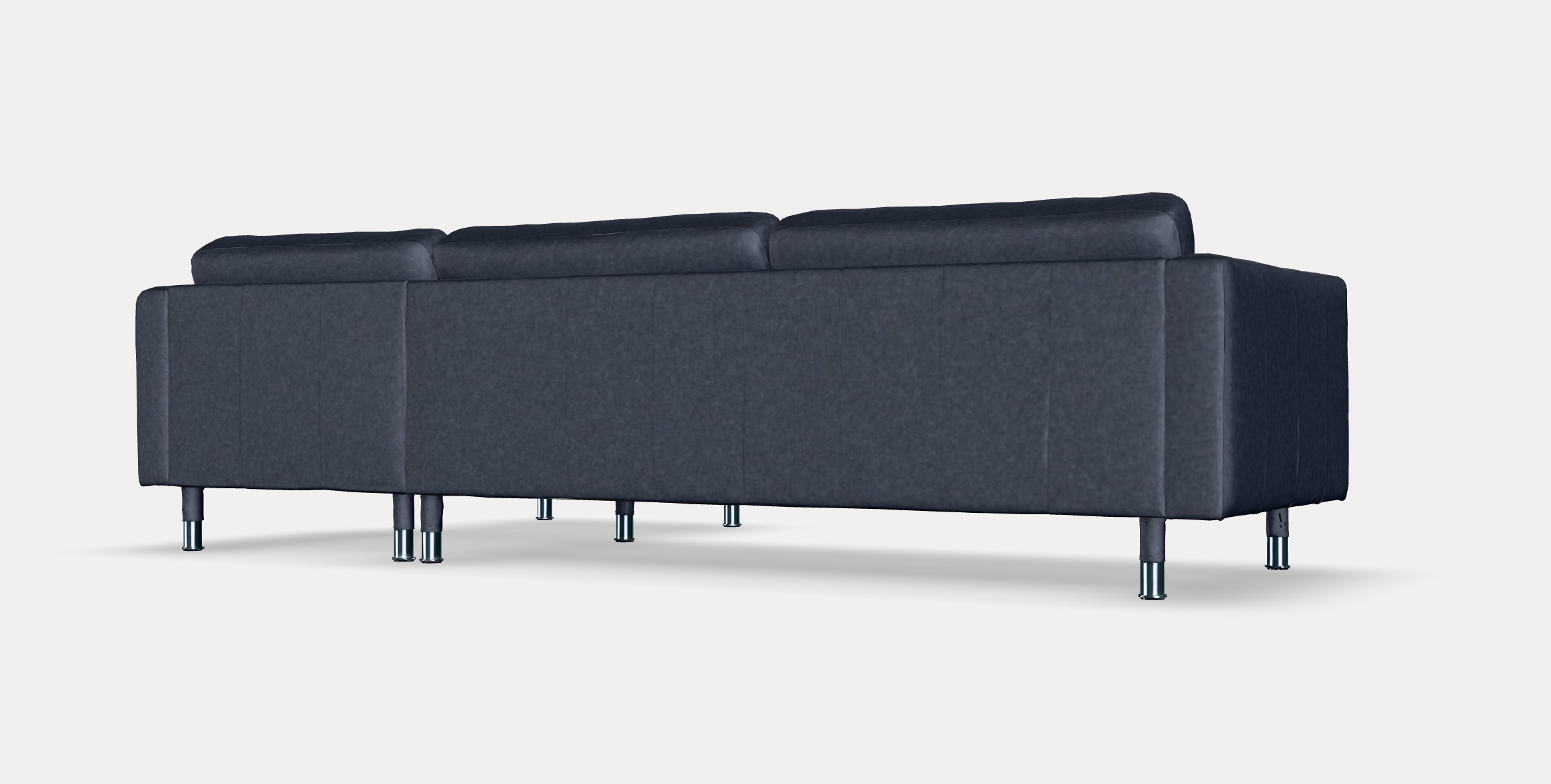 LANDSKRONA 4-seat sofa 5 Low-poly 3D model_6