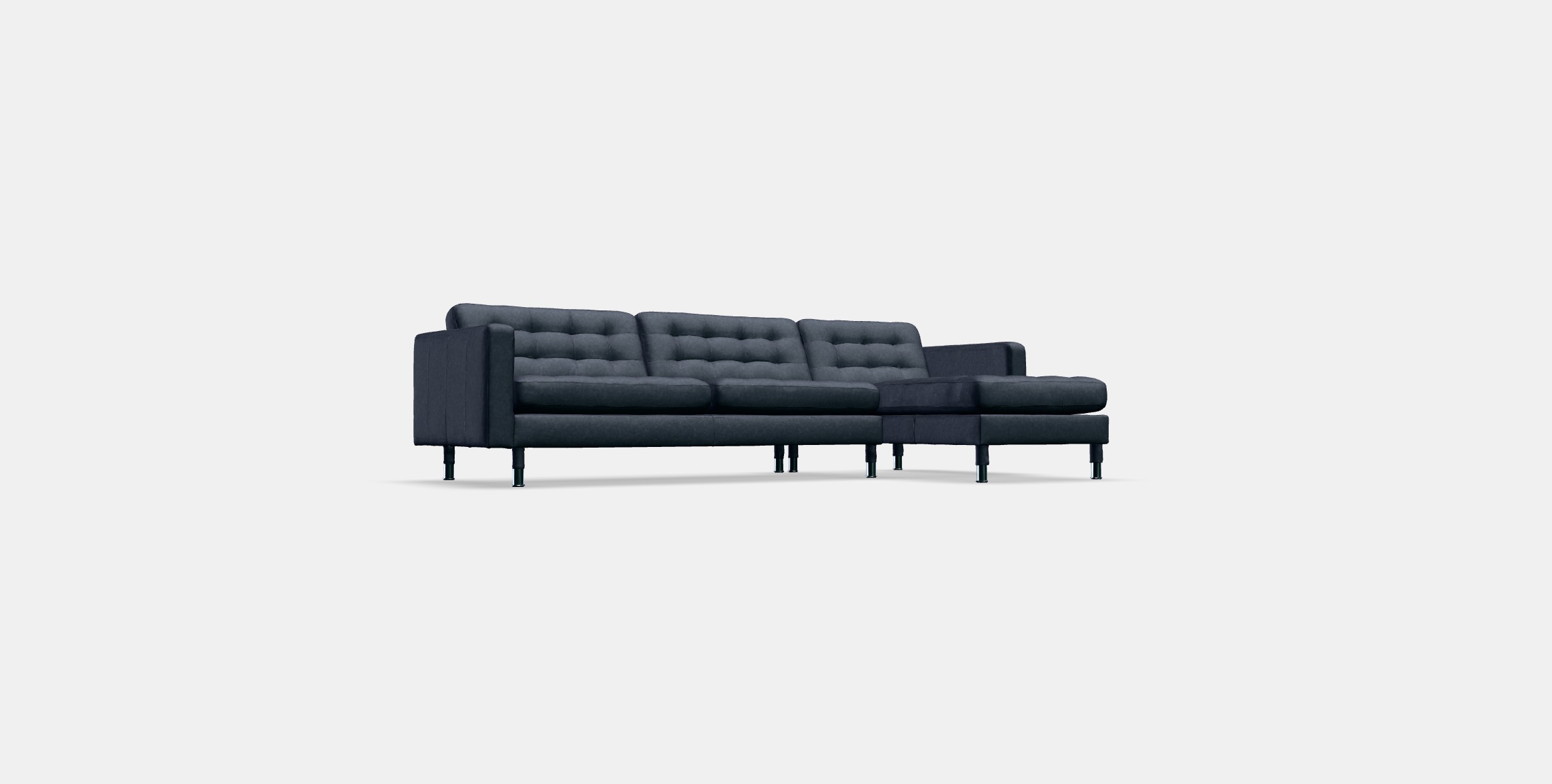 LANDSKRONA 4-seat sofa 5 Low-poly 3D model_2