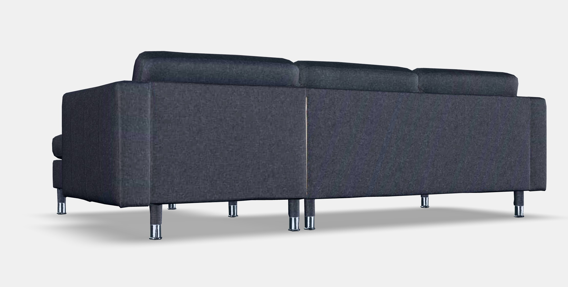 LANDSKRONA 3-seat sofa 10 Low-poly 3D model_5