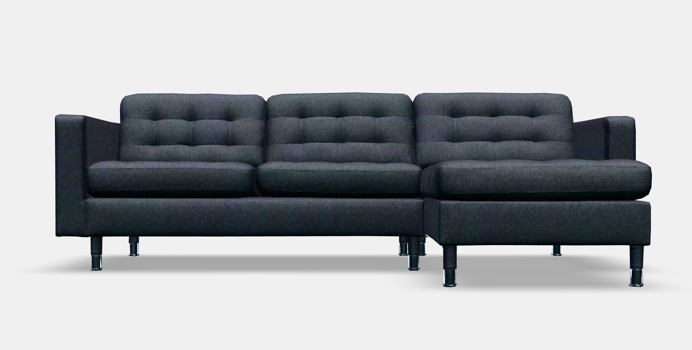 LANDSKRONA 3-seat sofa 10 Low-poly 3D model_10