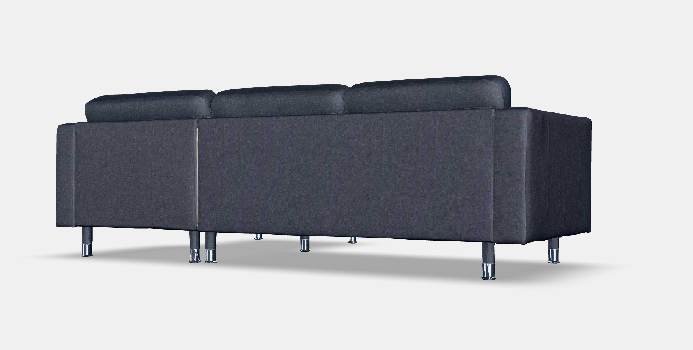 LANDSKRONA 3-seat sofa 10 Low-poly 3D model_11