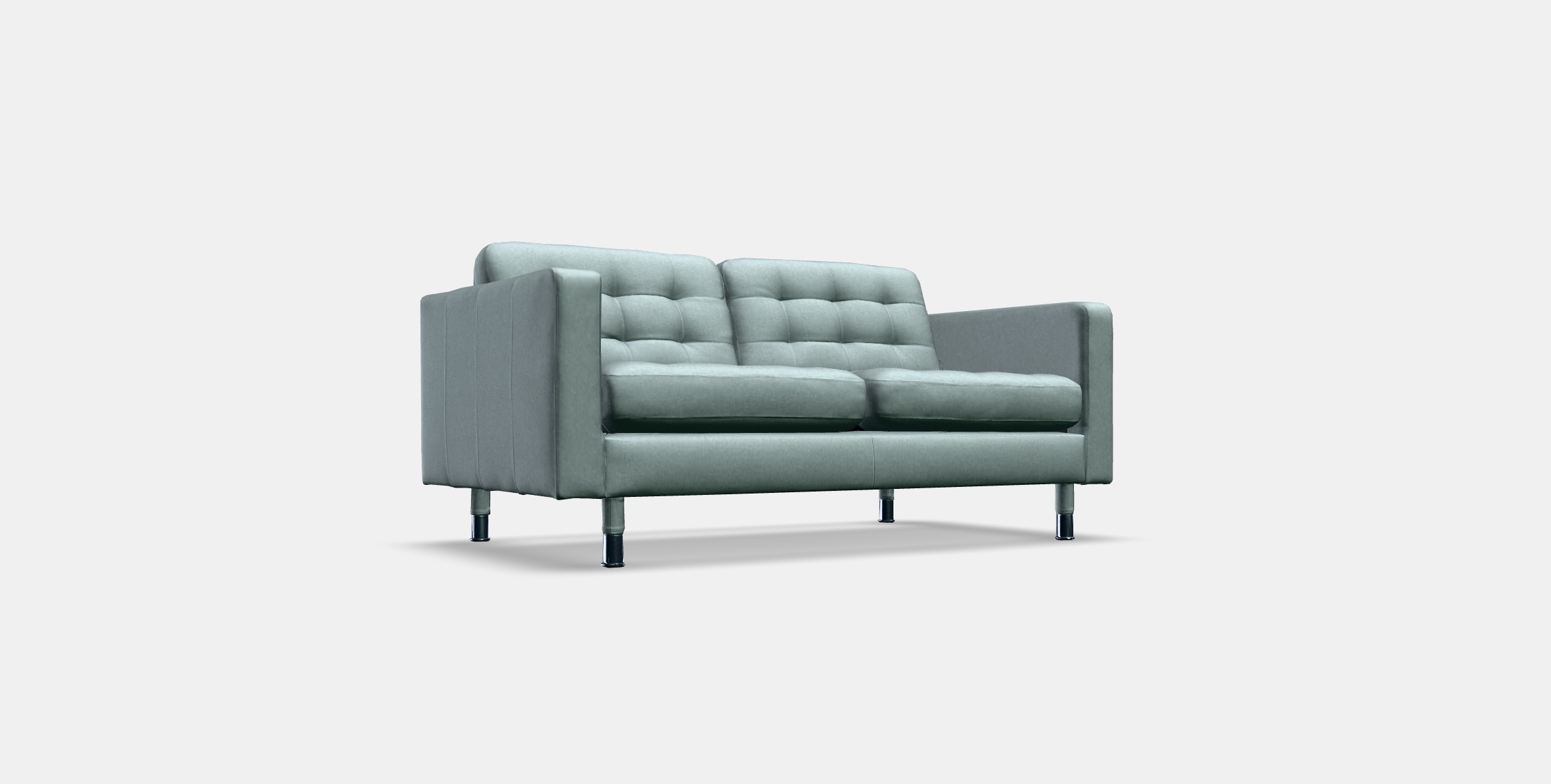 LANDSKRONA 2-seat sofa 3 Low-poly 3D model_2