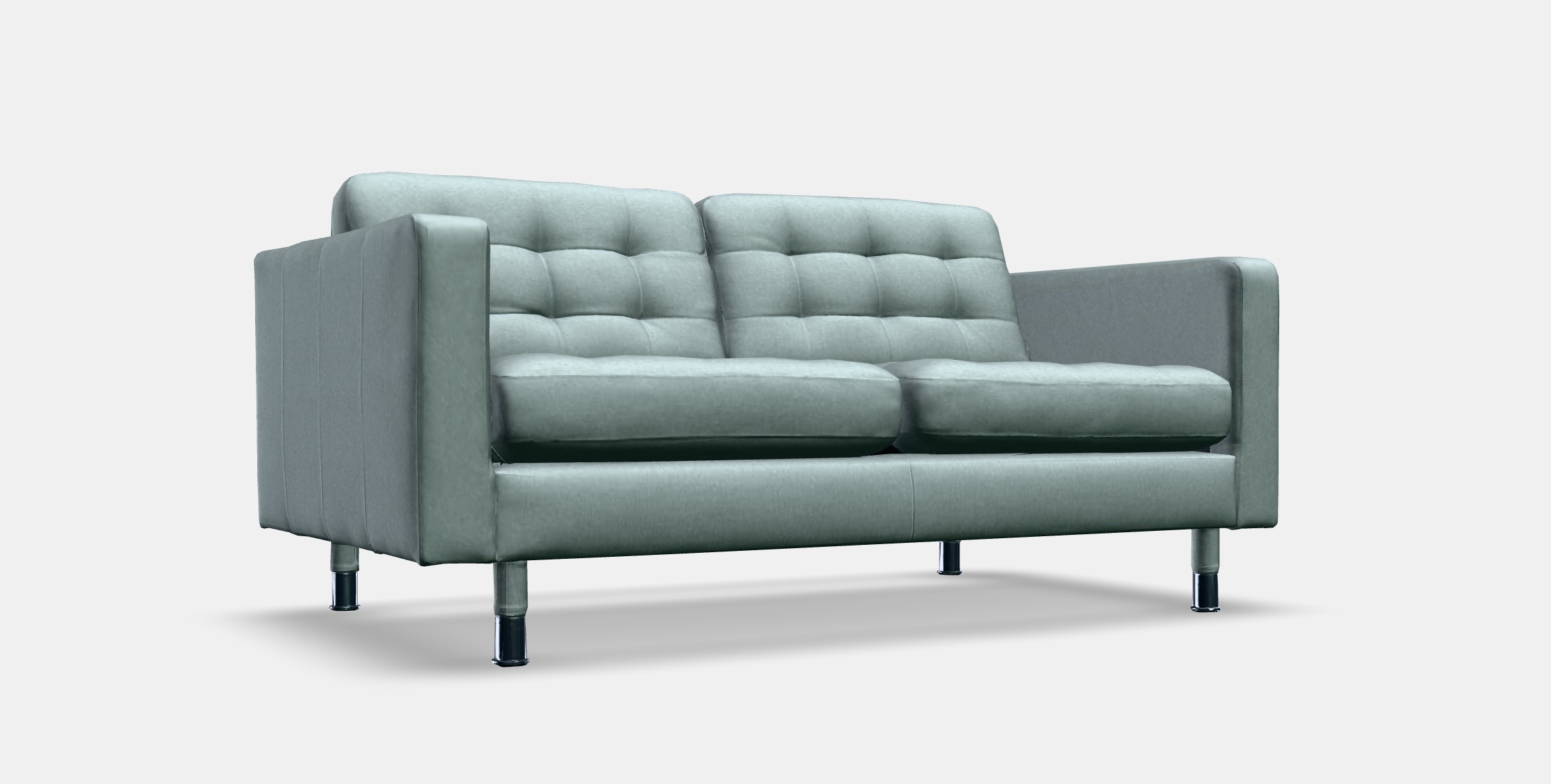 LANDSKRONA 2-seat sofa 3 Low-poly 3D model_6
