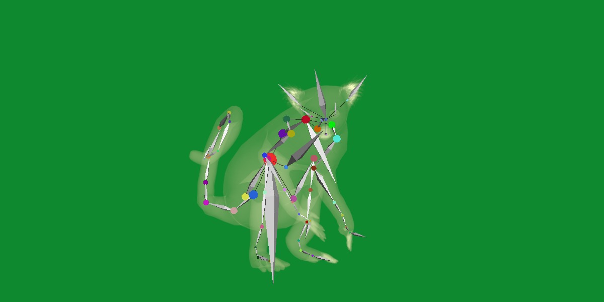 Ring Tailed Lemur Low-poly 3D model_30