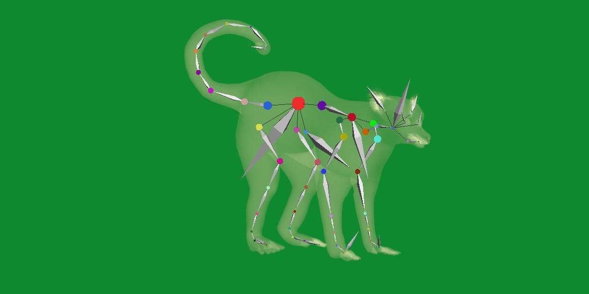 Ring Tailed Lemur Low-poly 3D model_28