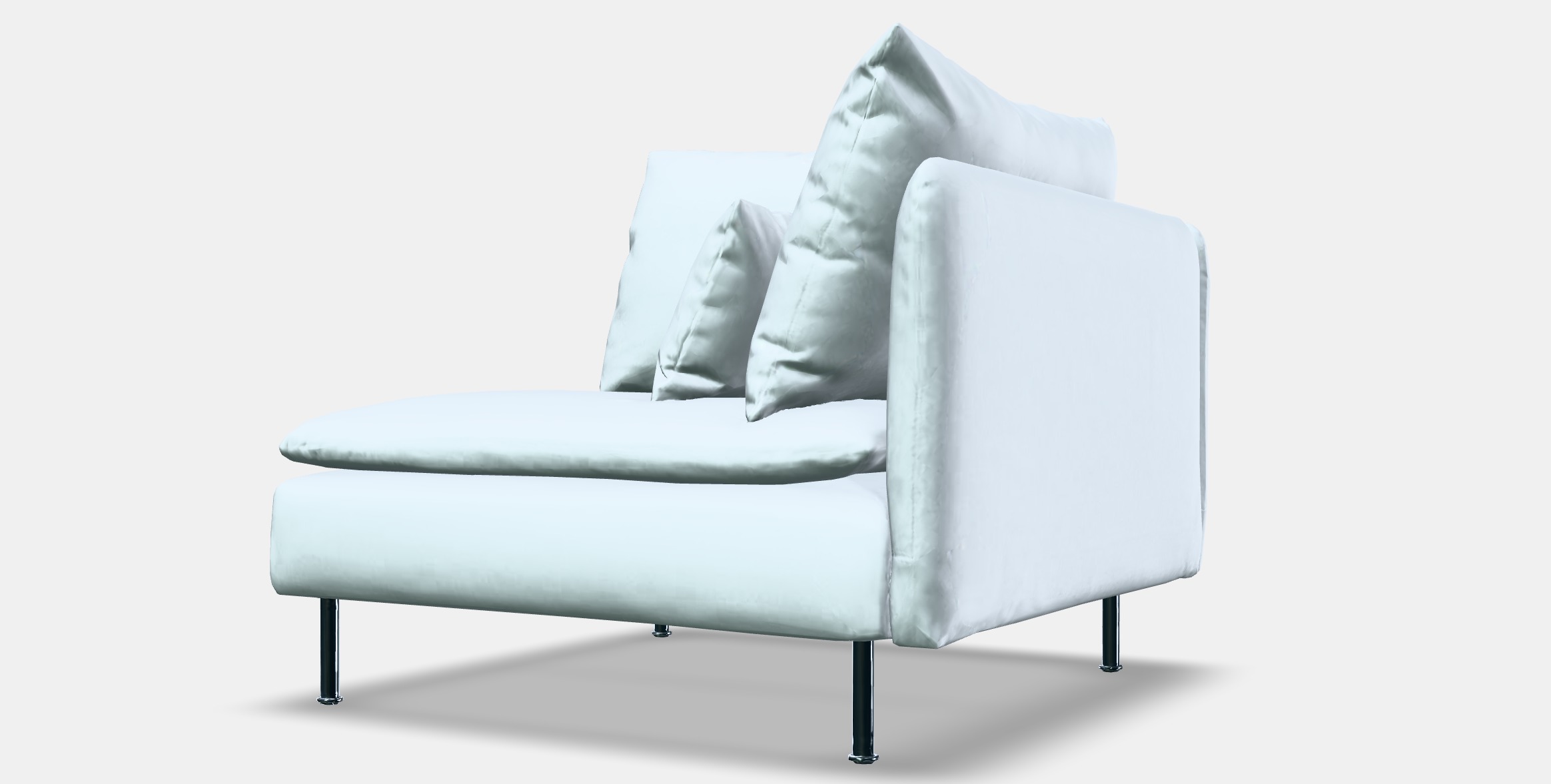 SODERHAMN Cover for corner section 1 Low-poly 3D model_13