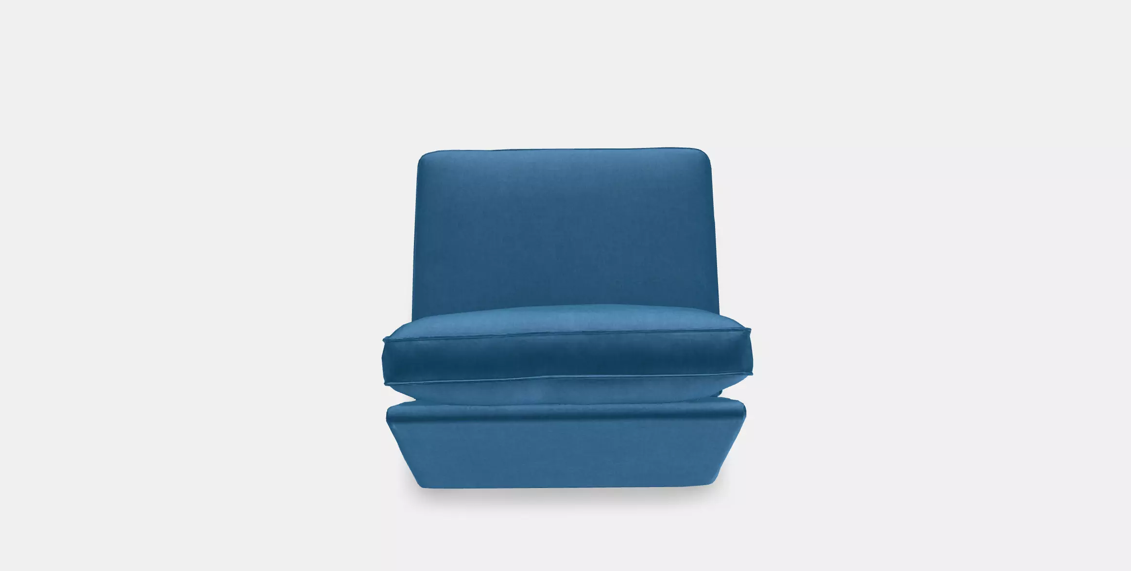 KIVIK Cover for 1-seat sofa-bed 1 Low-poly 3D model