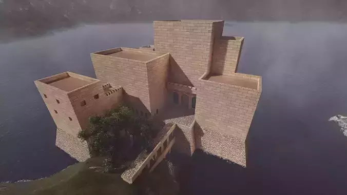 Medieval Castle 3D model