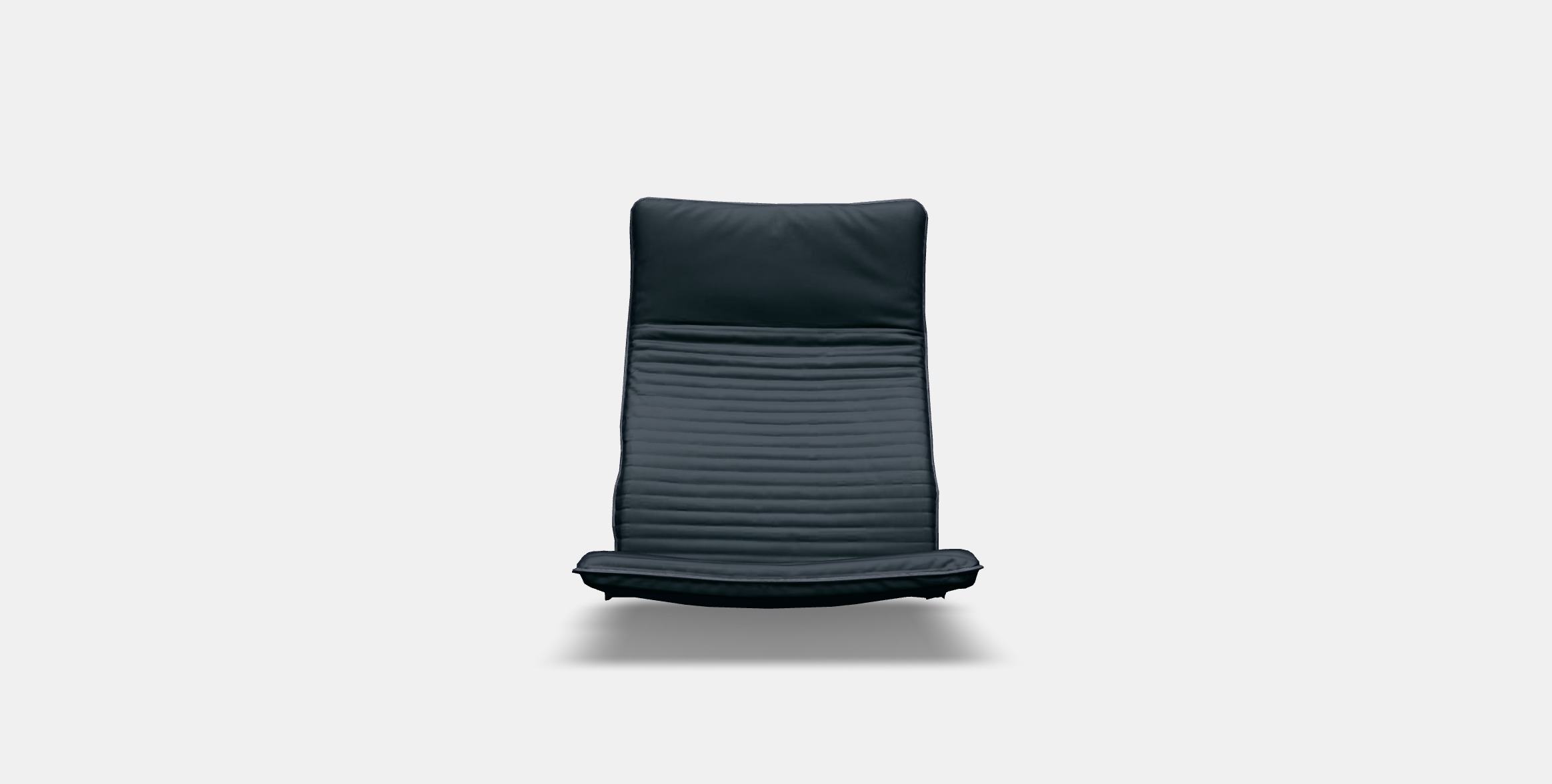 POANG Armchair cushion 5 Low-poly 3D model_10