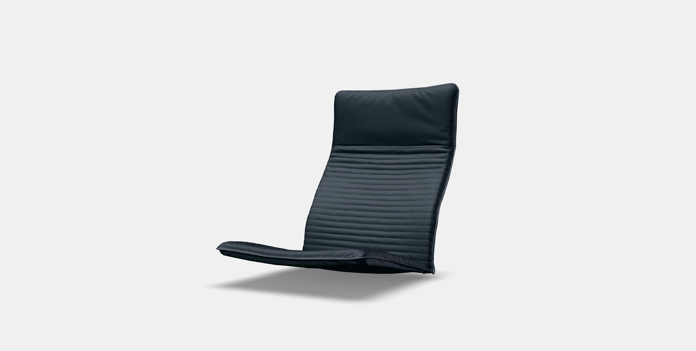 POANG Armchair cushion 5 Low-poly 3D model_12