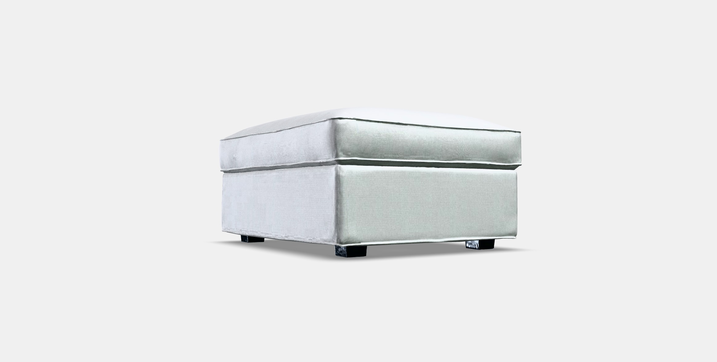 KIVIK Cover for footstool with storage 1 Low-poly 3D model_2