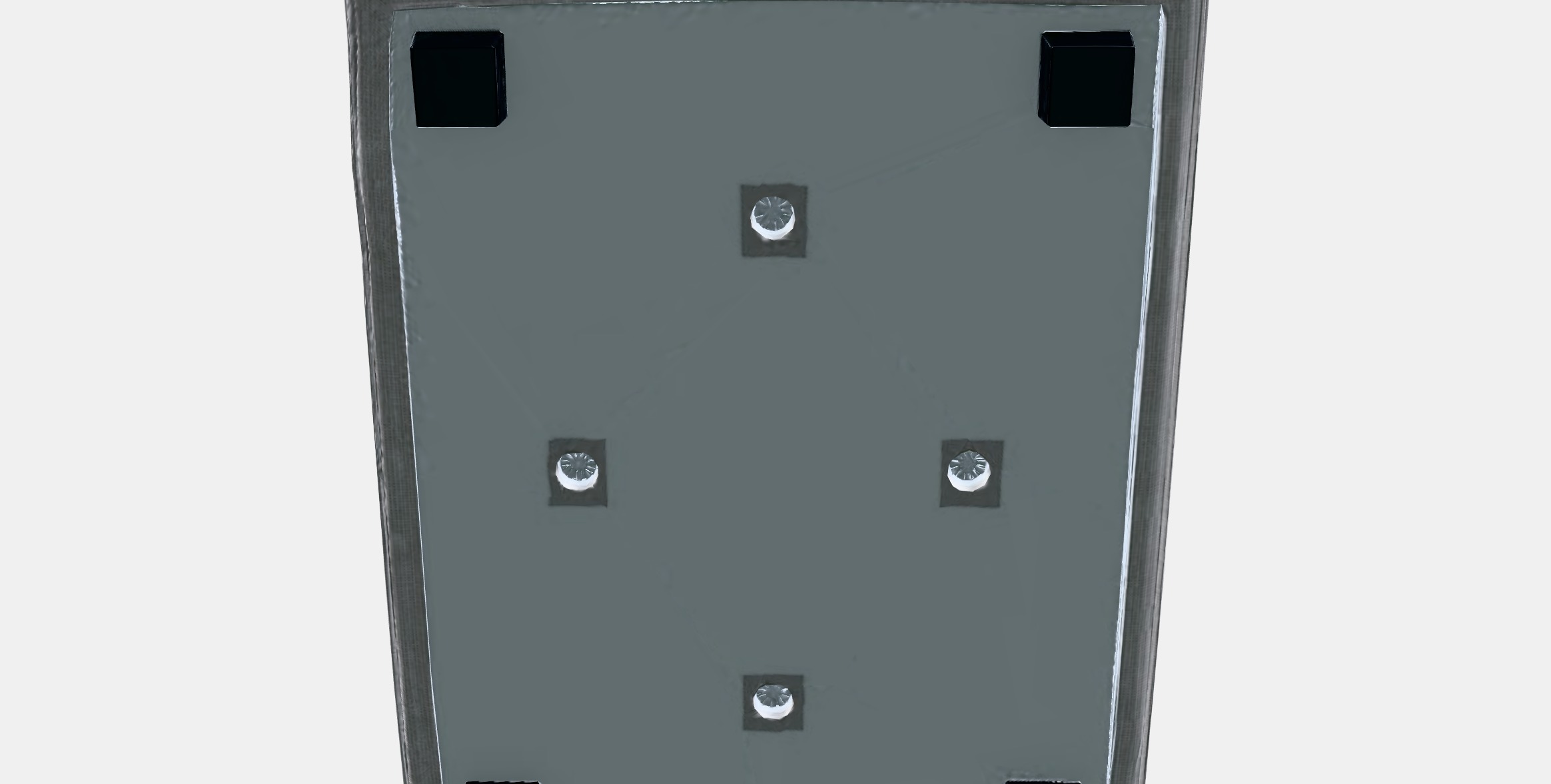 KIVIK Cover for footstool with storage 1 Low-poly 3D model_6