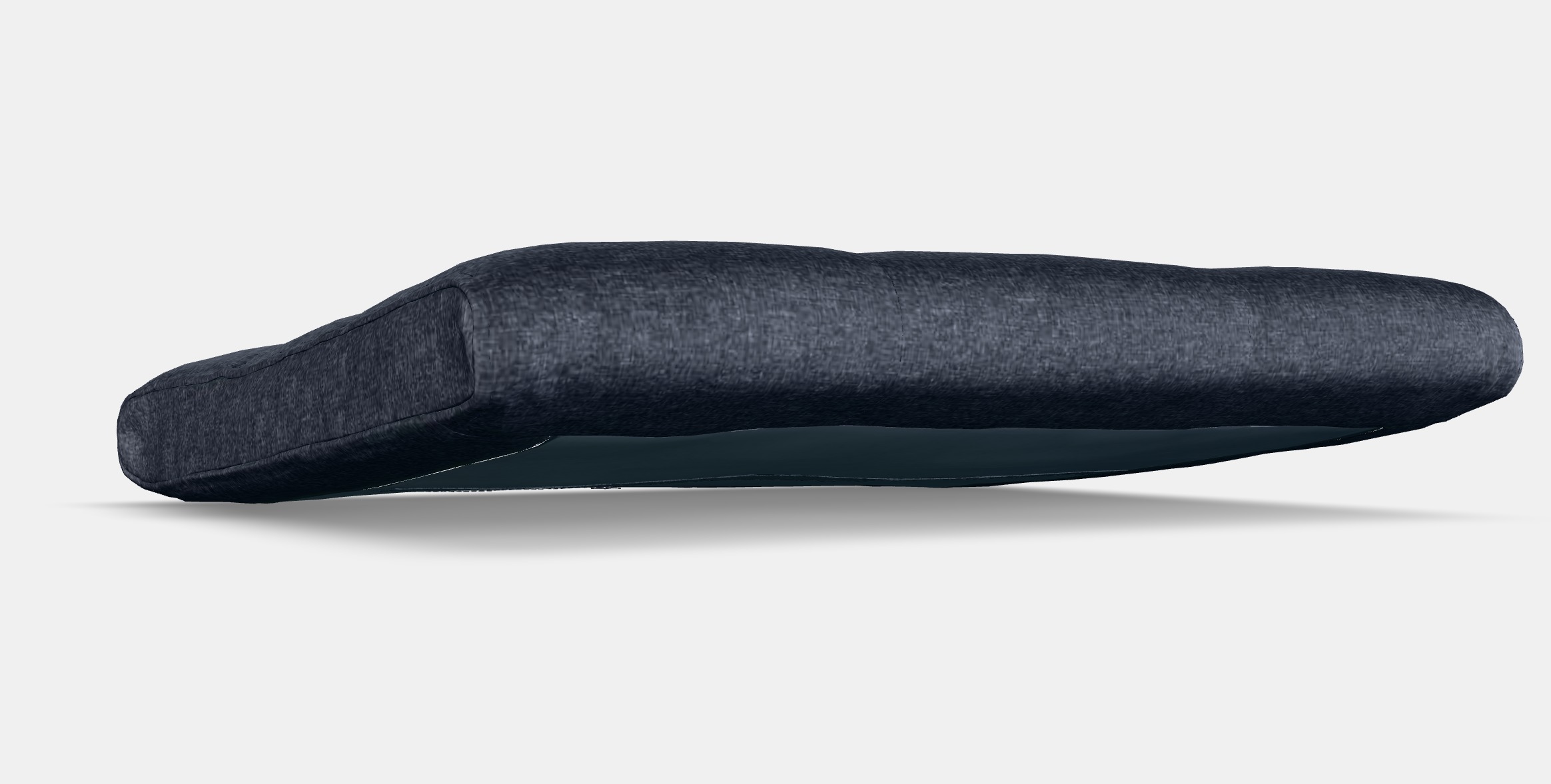 POANG Footstool cushion 4 Low-poly 3D model_3