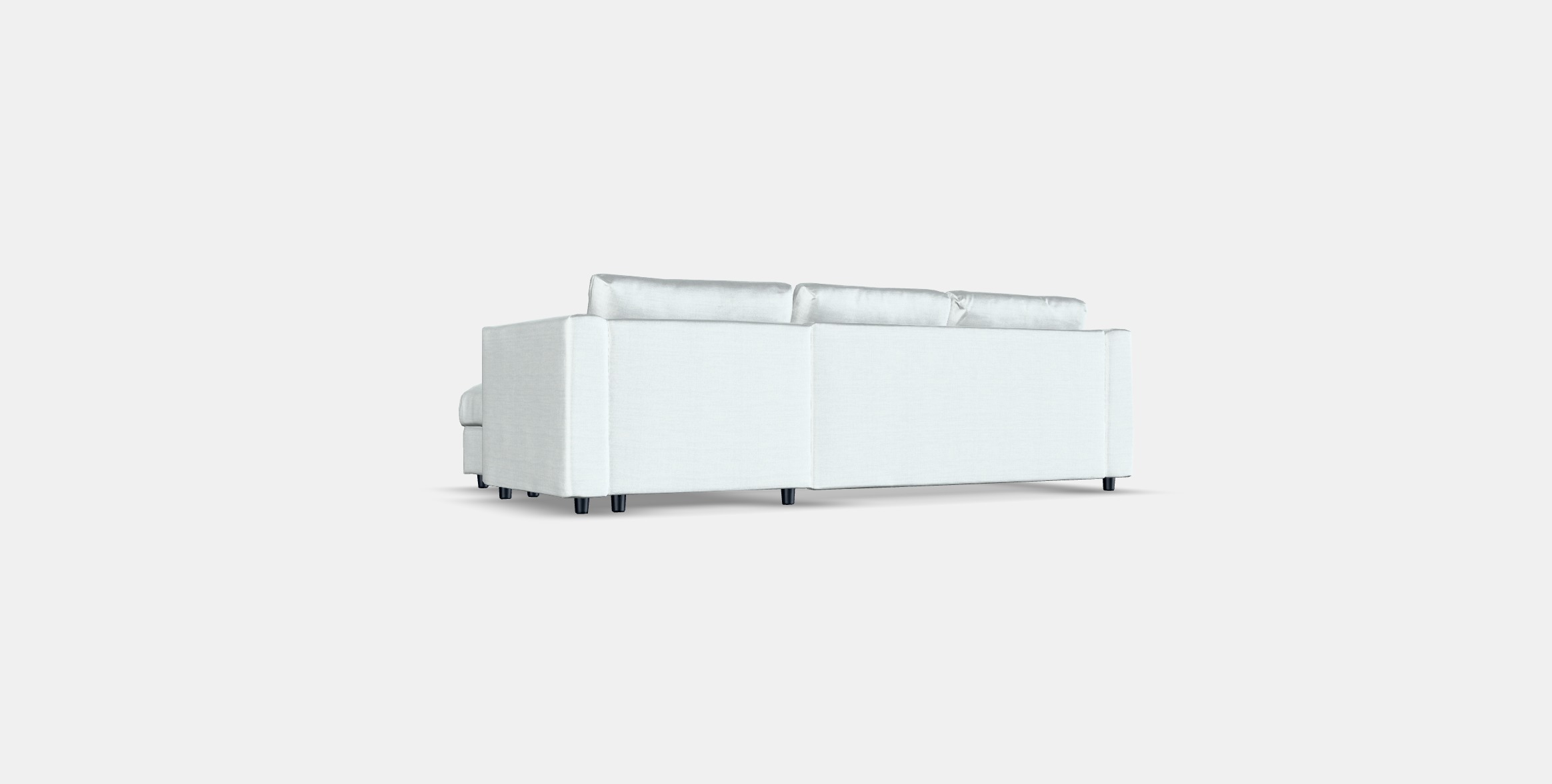 VIMLE Cover 3-seat sofa w chaise longue Low-poly 3D model_16