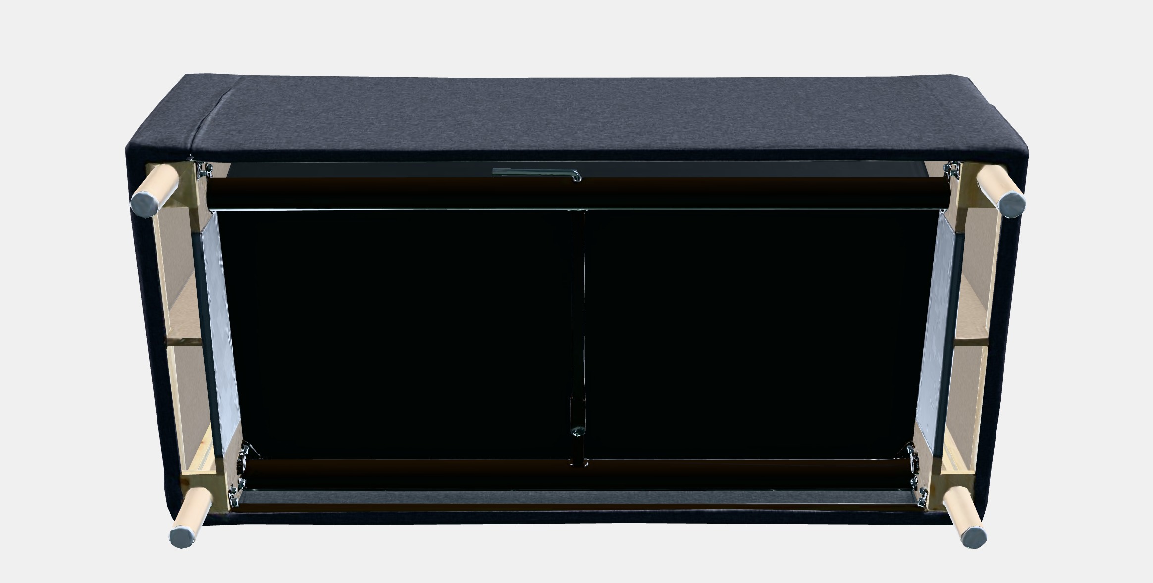 PARUP Cover for 2-seat sofa Low-poly 3D model_7