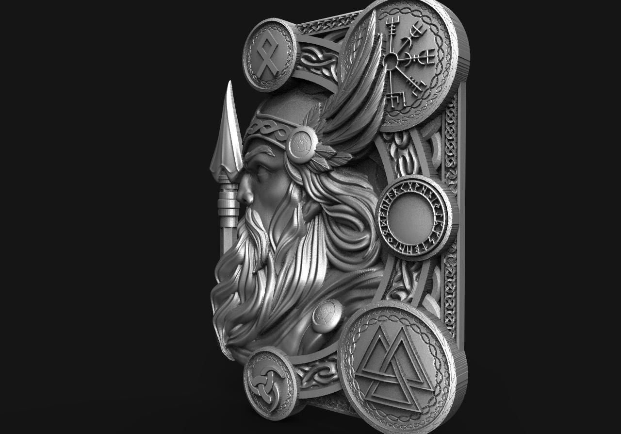 Odin CNC  3D print model_1