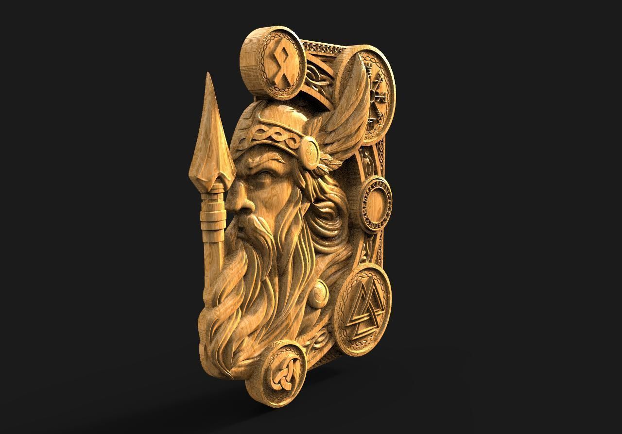 Odin CNC  3D print model_5