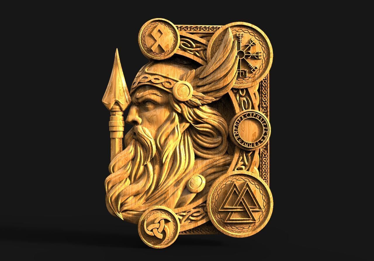 Odin CNC  3D print model_4