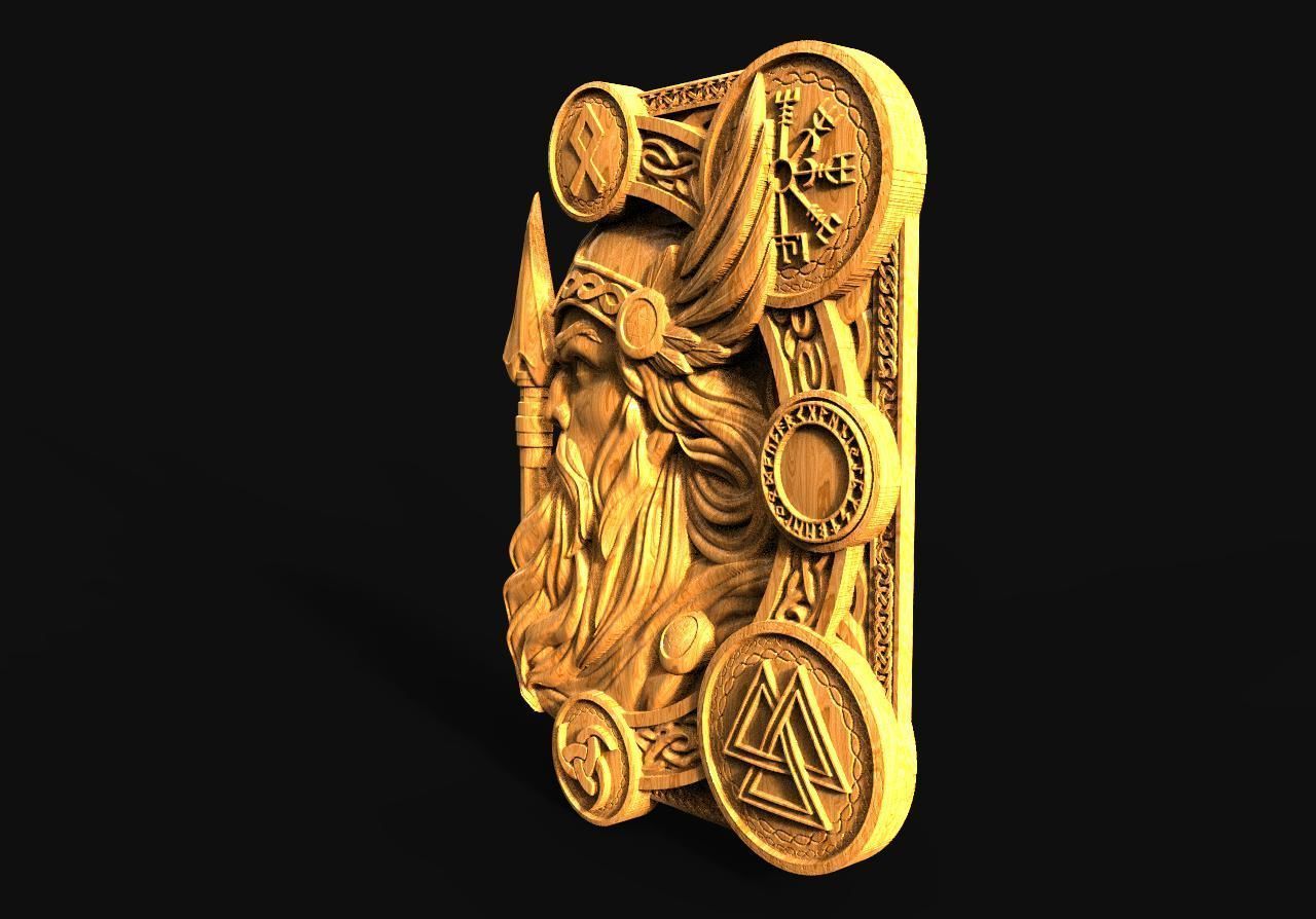 Odin CNC  3D print model_6