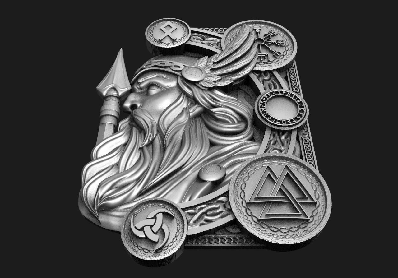 Odin CNC  3D print model_3