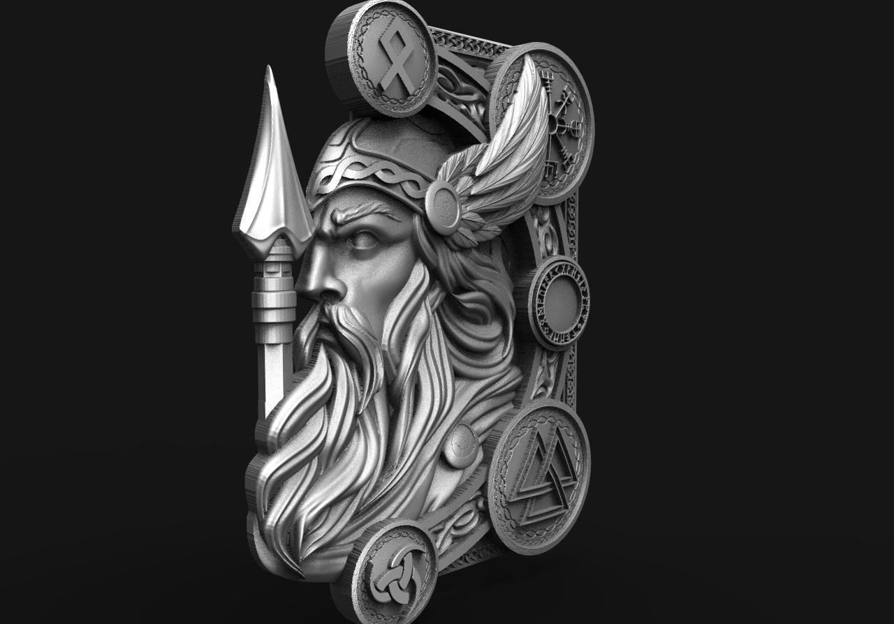 Odin CNC  3D print model_2