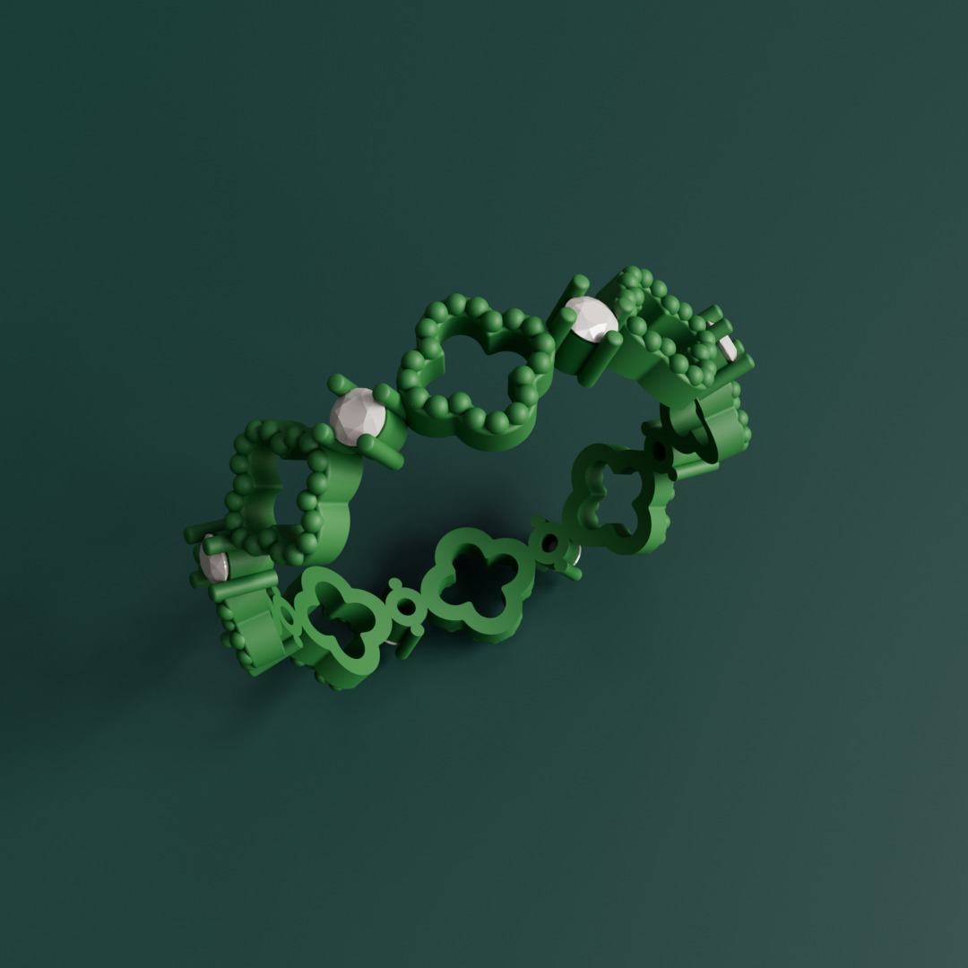 Ring Anel A1114 3D print model_3