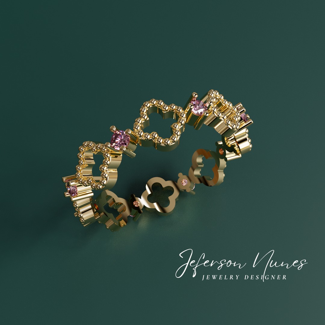 Ring Anel A1114 3D print model_1