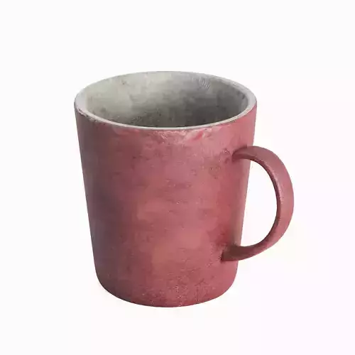 Old Dirty Coffee Cup 01 3D model Old Dirty Coffee Cup 01 3D model