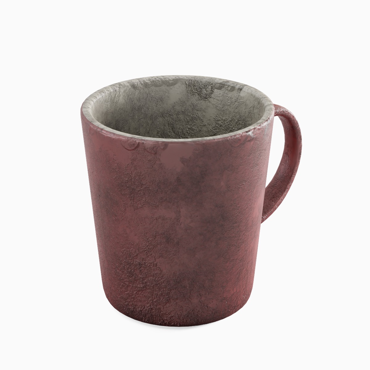 Old Dirty Coffee Cup 01 3D model_5