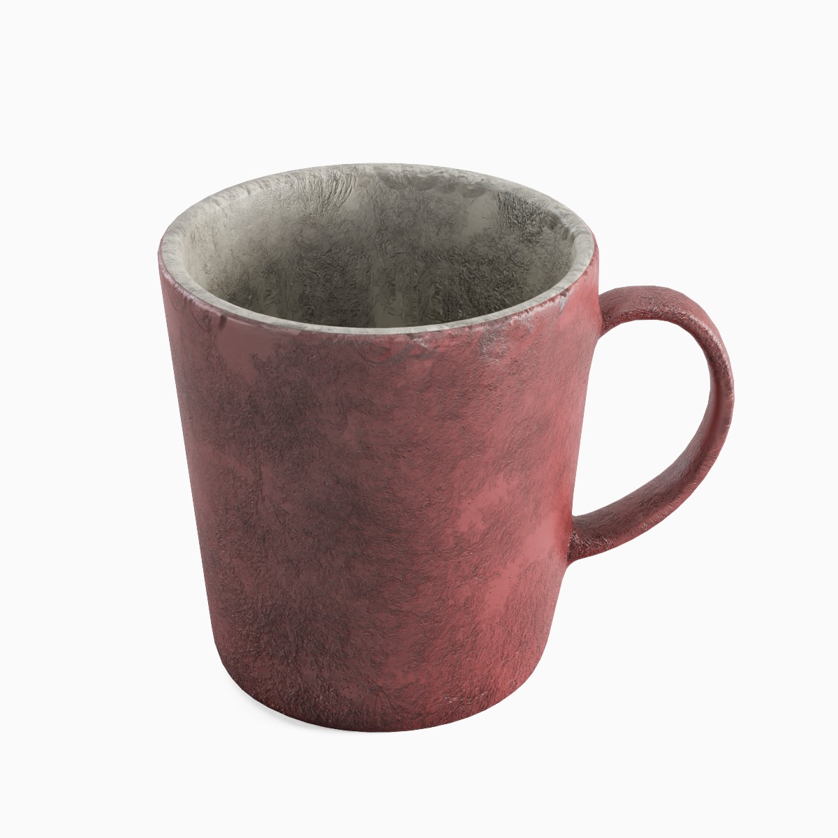 Old Dirty Coffee Cup 01 3D model_4