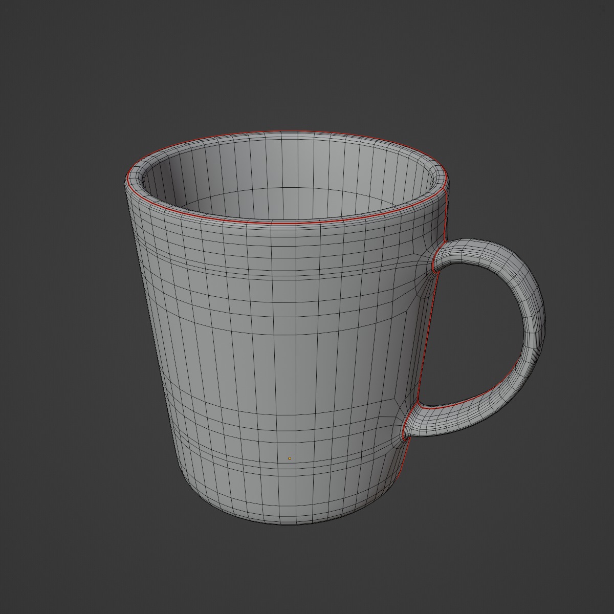 Old Dirty Coffee Cup 01 3D model_9