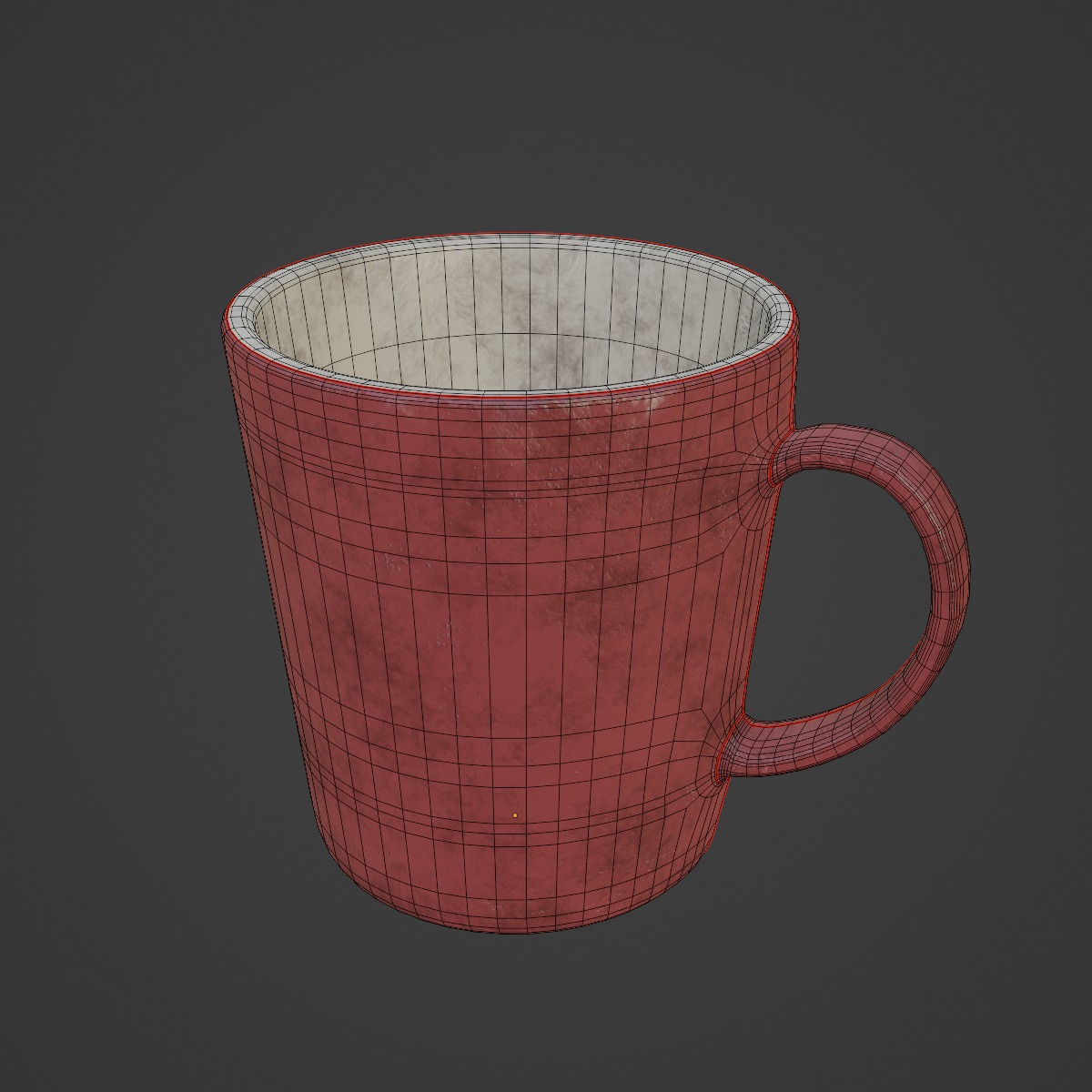 Old Dirty Coffee Cup 01 3D model_7
