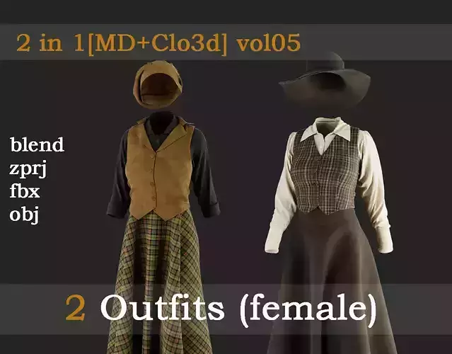 2 Outfits for women vol05