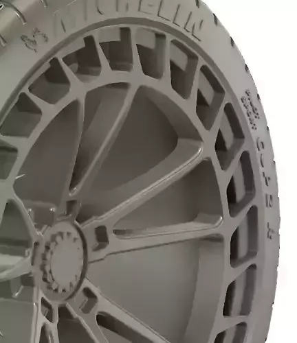 1 24 Porsche 911 992 GT3 RS Wheel Set Advant Garde SRX01 3D print model