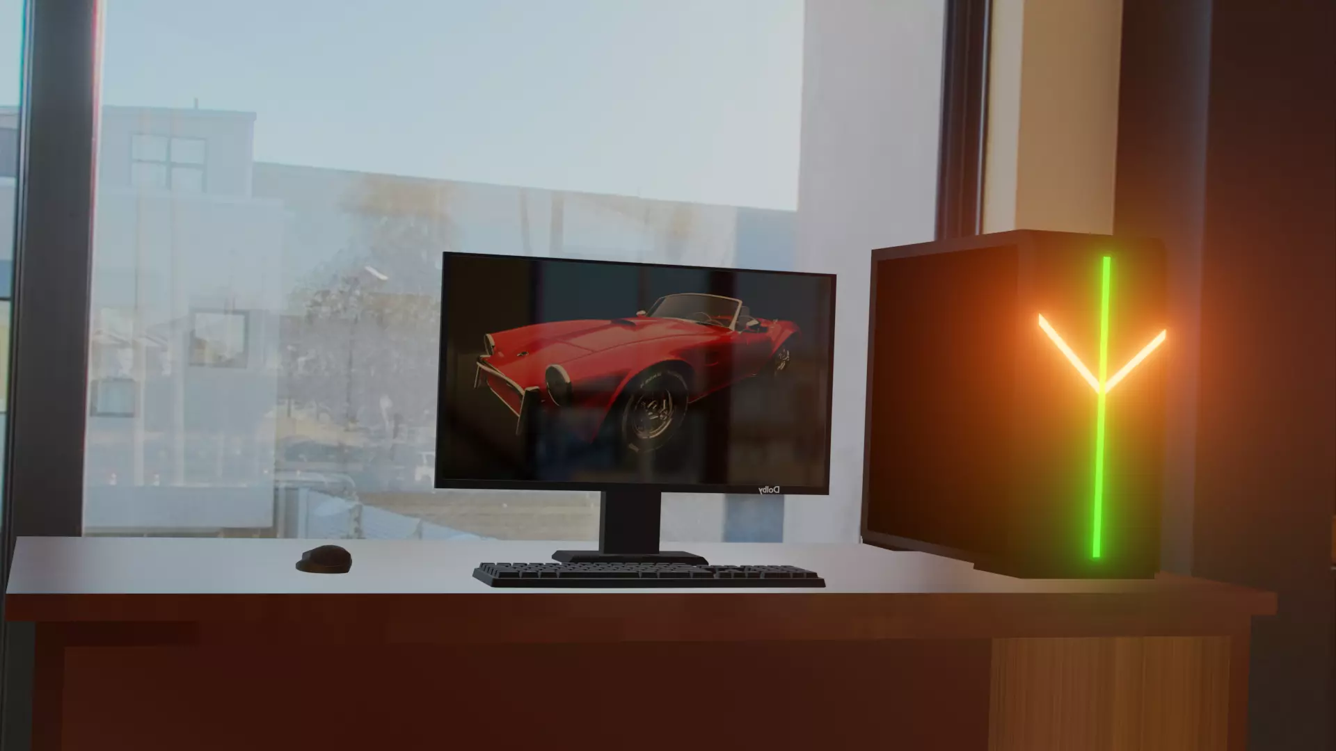 disktop 23 3D model_0