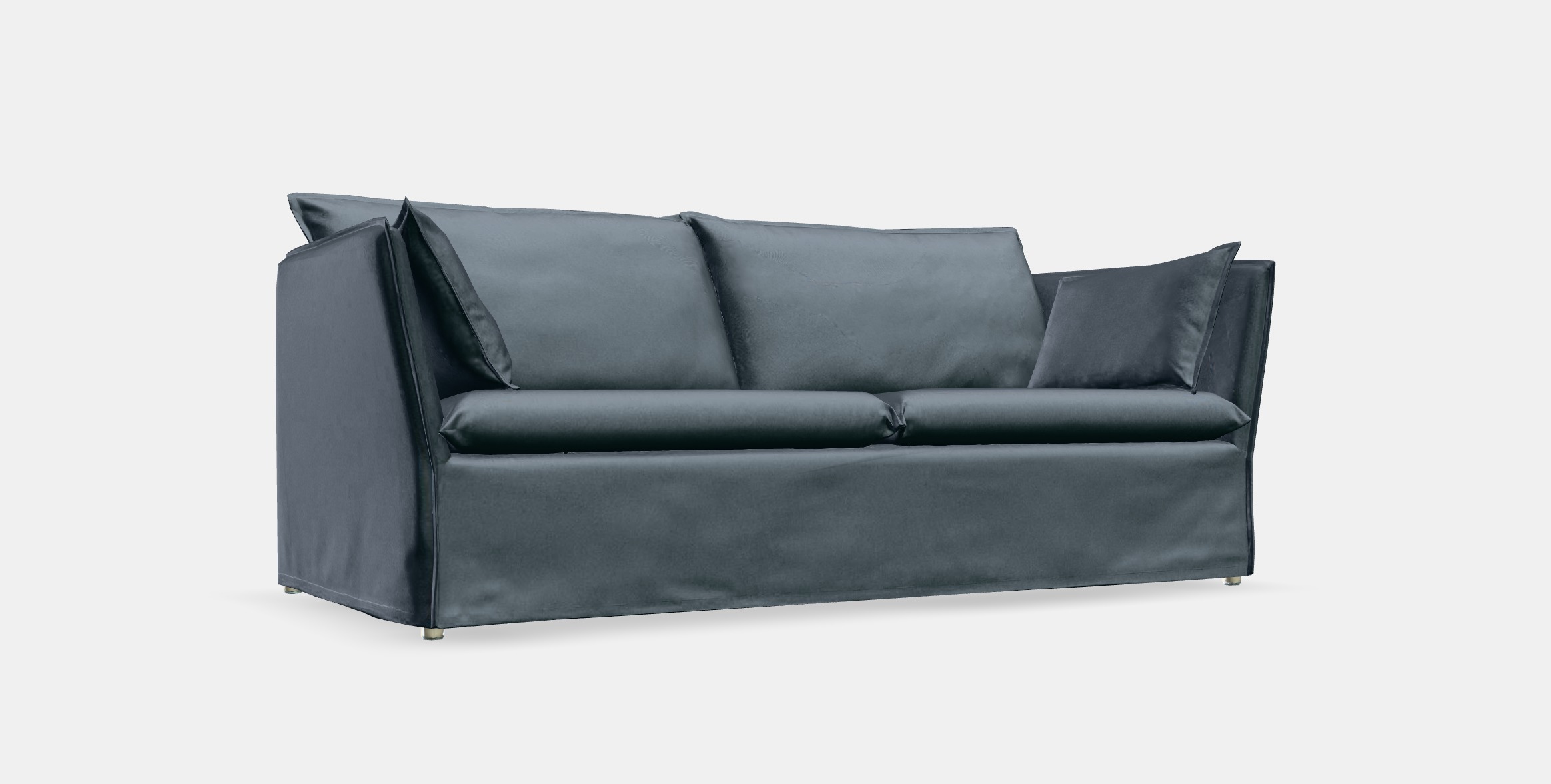 BACKSALEN Cover for 3-seat sofa 2 Low-poly 3D model_9