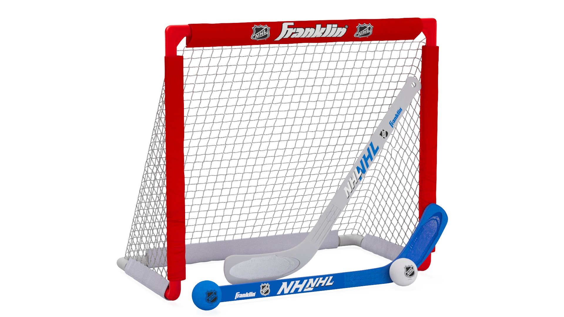 Franklin Sports NHL Kids Mini Hockey Set 3D model_1