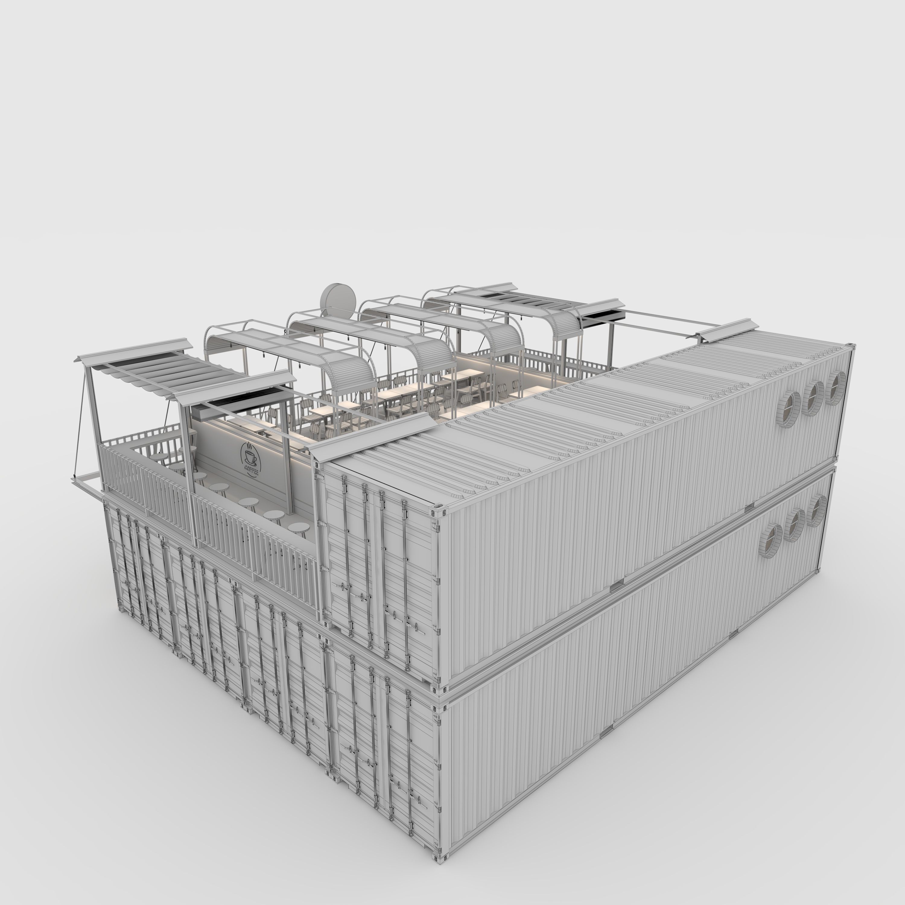 Container Cafe 16 3D model_15