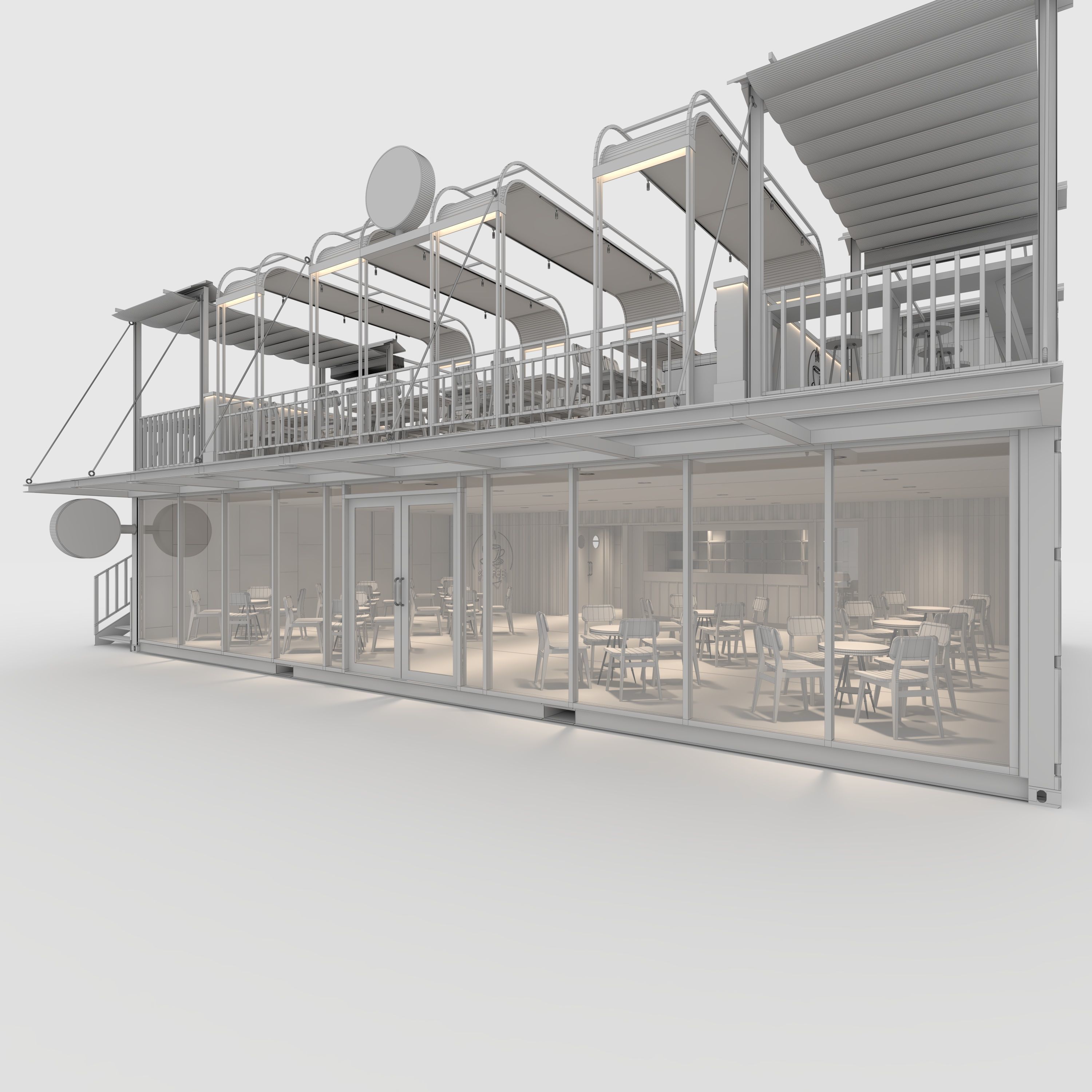 Container Cafe 16 3D model_21