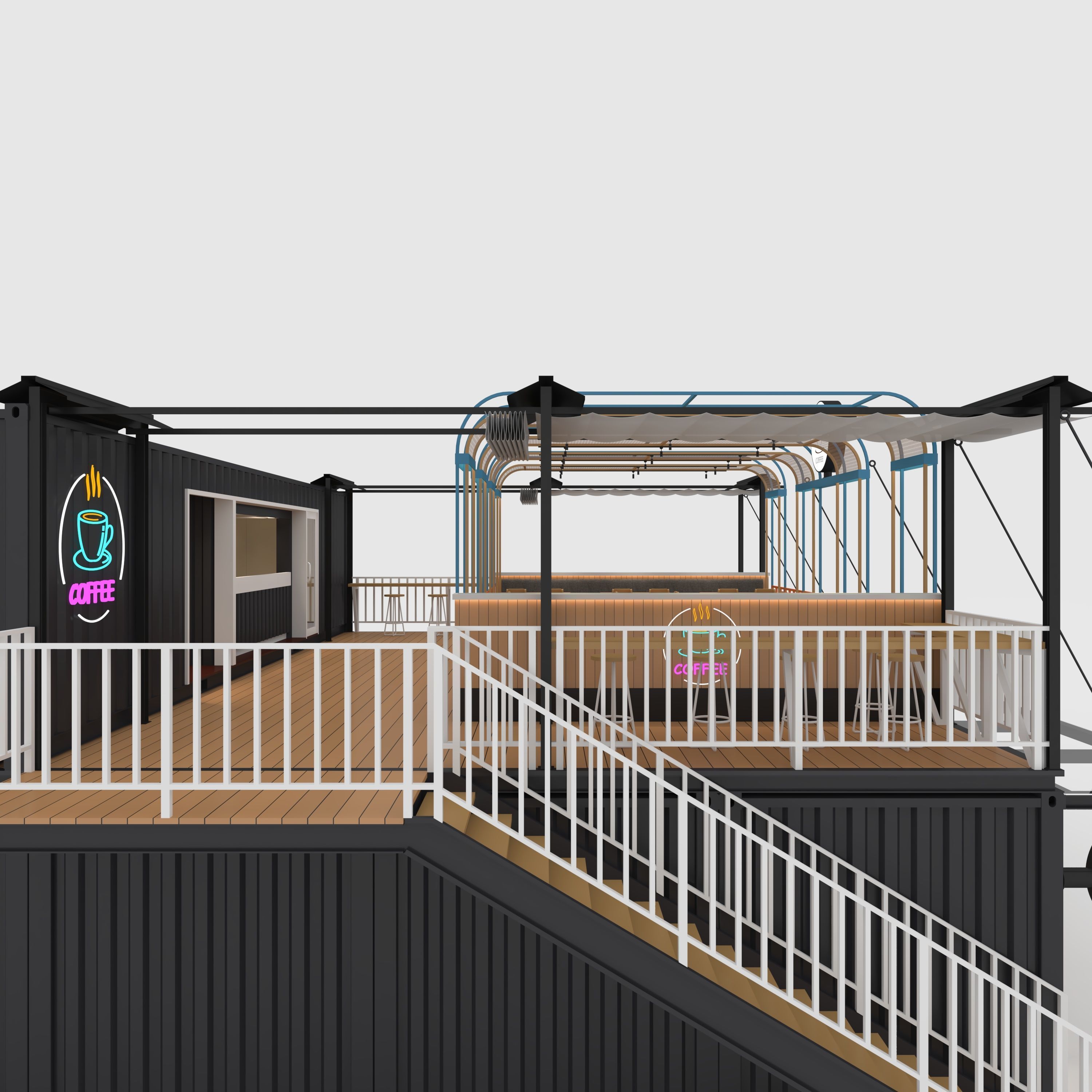 Container Cafe 16 3D model_28