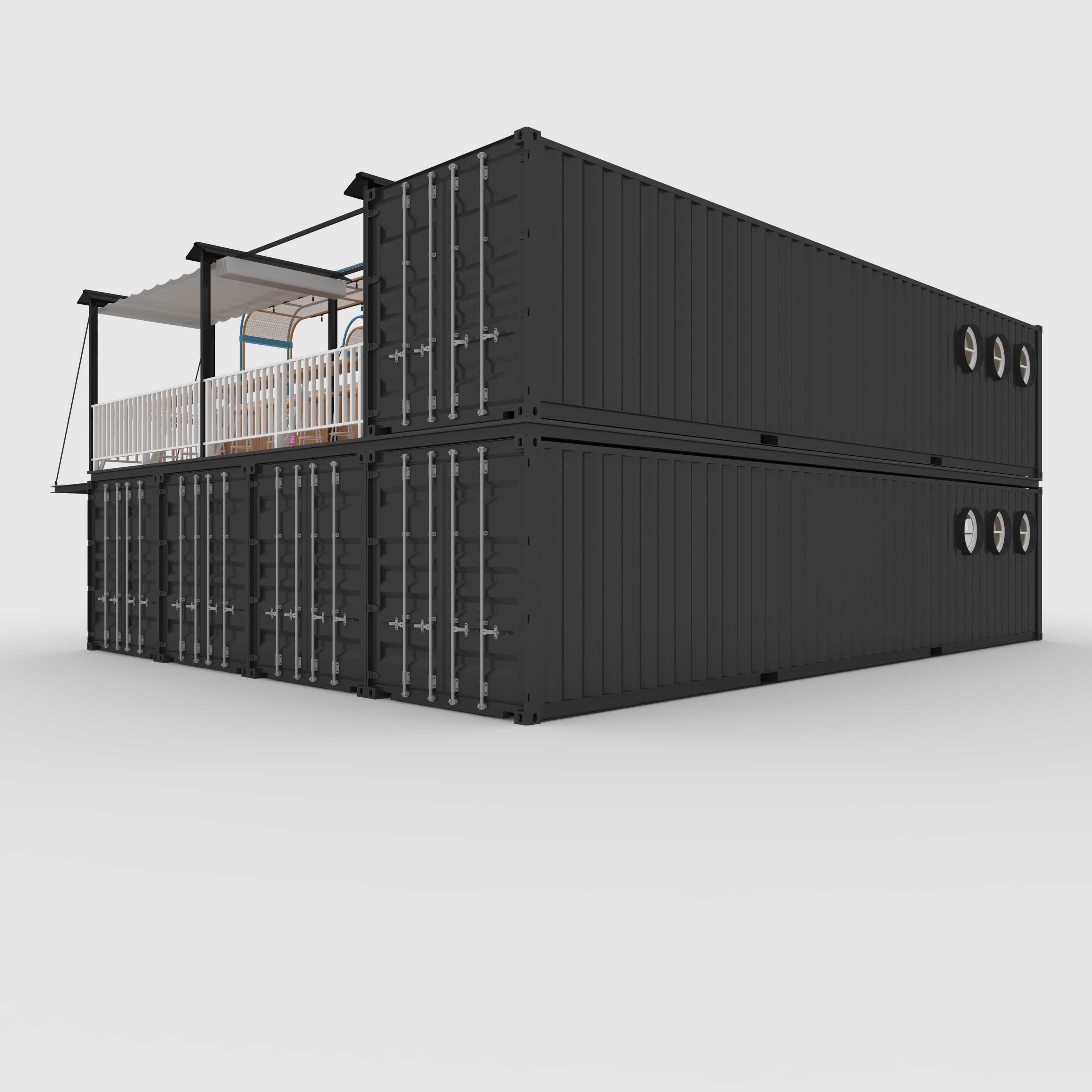 Container Cafe 16 3D model_6