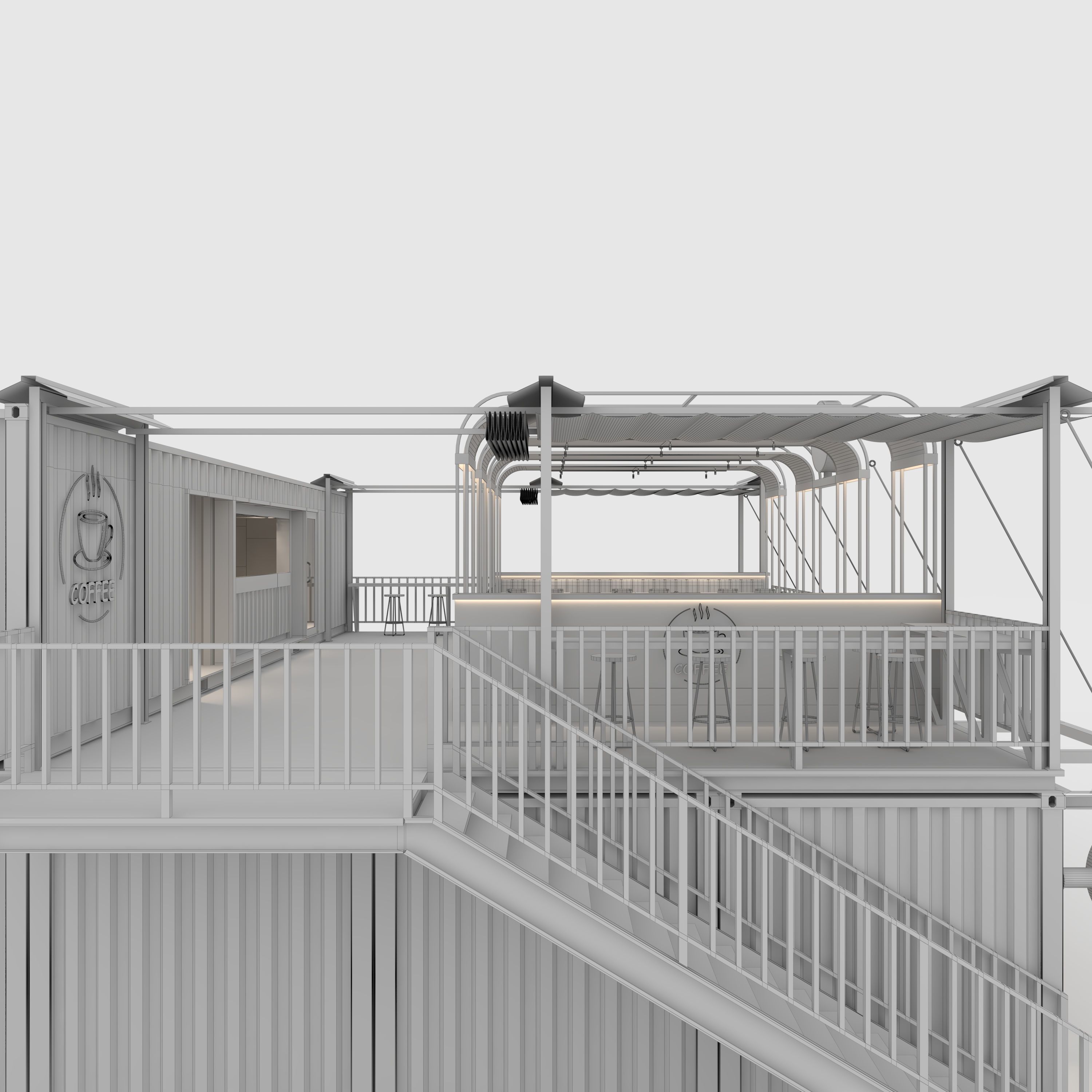 Container Cafe 16 3D model_29