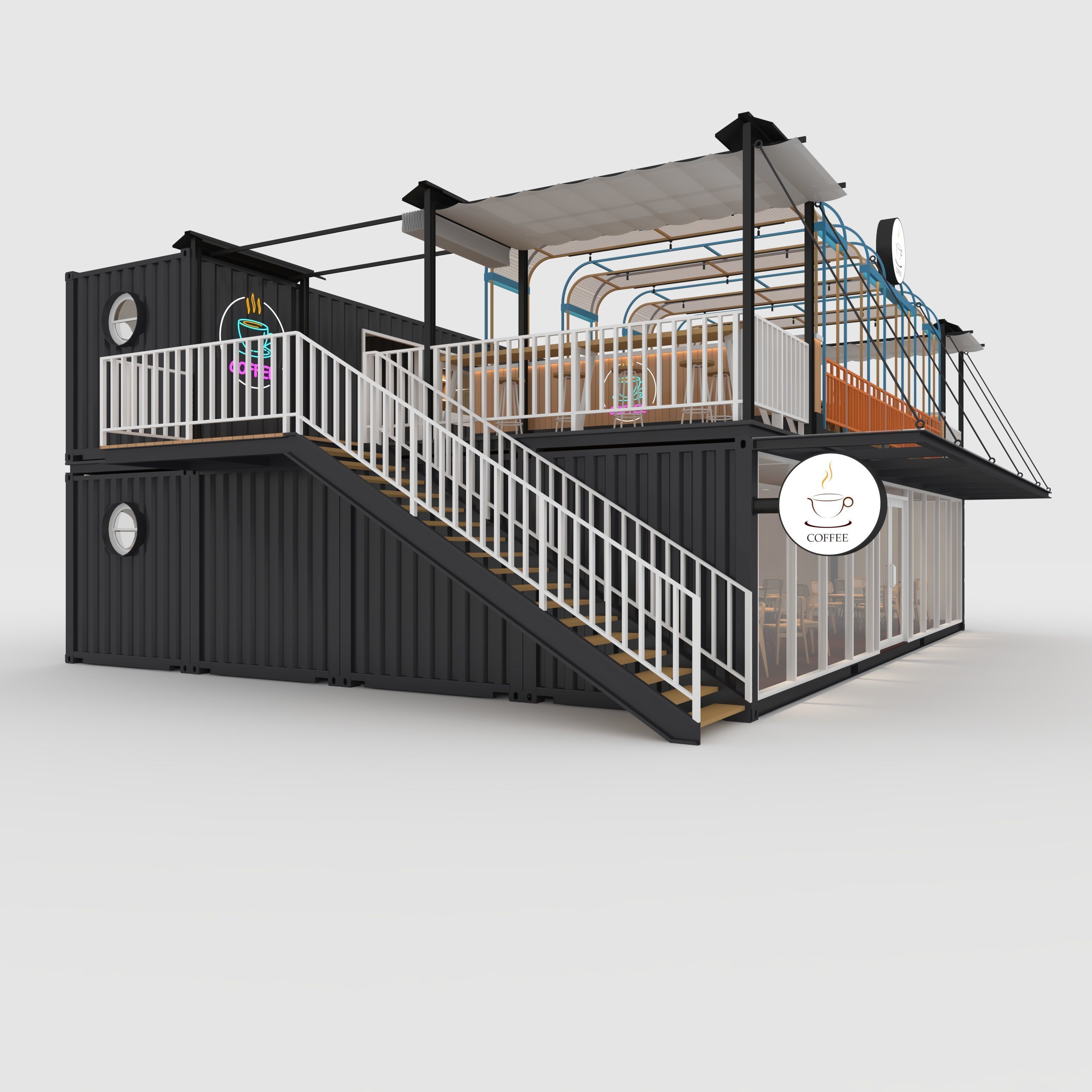 Container Cafe 16 3D model_16